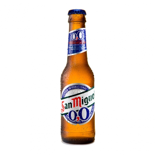 San miguel 0,0 botella 33 cl