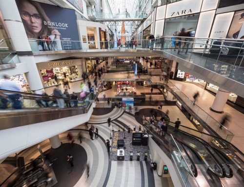 Franquicias en un Centro Comercial